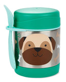 Pote térmico infantil com talher cachorro verde | Skip Hop